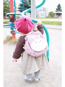 「babygap」｜「アイテム（その他）」を使った、yuu𓂃𓃺𓈒𓏸さん（キッズ・70cm）の秋コーディネート