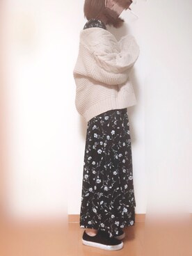 manaさん（レディース・159cm）の秋コーディネート