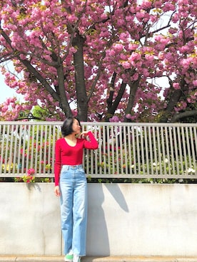 ローズさん（レディース・163cm）の春コーディネート