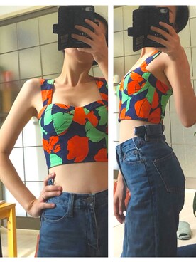 ローズさん（レディース・163cm）の夏コーディネート