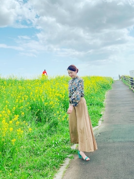 ローズさん（レディース・163cm）の春コーディネート