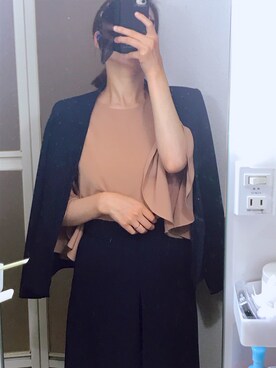 「STYLE DELI（スタイルデリ）のアイテム（トップス）」を使った、ローズさん（レディース・163cm）の春コーディネート