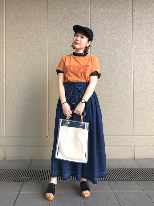 Freak S Store フリークスストア のデニムスカートを使った人気ファッションコーディネート Avanca