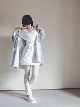 「keisuke kanda（ケイスケカンダ）のアイテム（ジャケット/アウター）」を使った、ぺんぺんさん（レディース・168cm）の冬コーディネート
