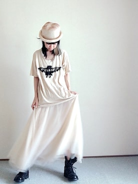 ぺんぺんさん（レディース・168cm）の夏コーディネート