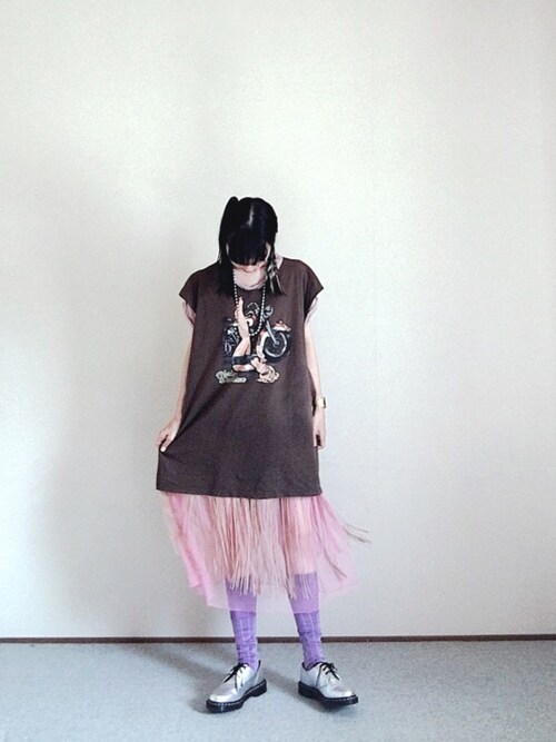 ぺんぺん Wegoのワンピースを使ったコーディネート Wear