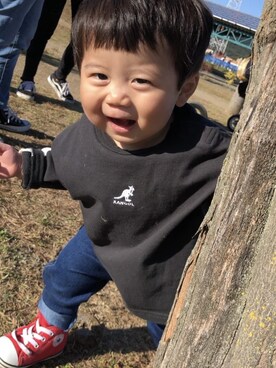 sooさん（キッズ・70cm）の秋コーディネート