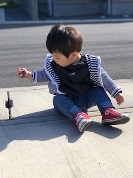 sooさん（キッズ・70cm）の秋コーディネート