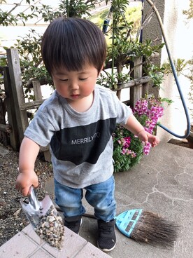 sooさん（キッズ・70cm）の秋コーディネート