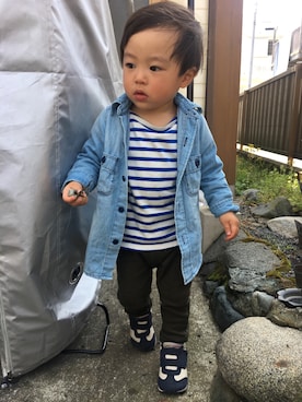 ゆうとさん（キッズ・80cm）の春コーディネート