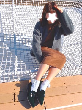 「コーデ記録」｜「アイテム（パンプス）」を使った、うーさん（レディース・165cm）の春コーディネート