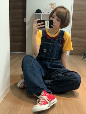 「コンバンース」｜adaaajoさん（レディース・165cm）の夏コーディネート