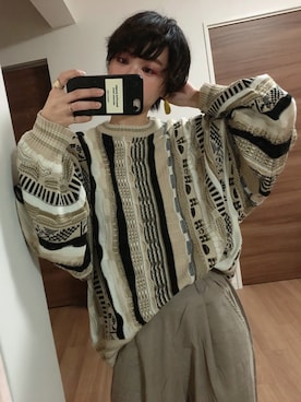 「kutir（クティール）のアイテム」を使った、adaaajoさん（レディース・166cm）の冬コーディネート