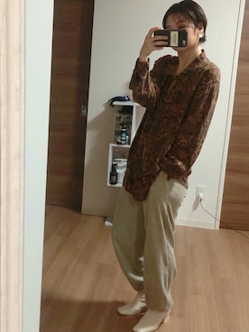 adaaajoさん（レディース・166cm）の冬コーディネート