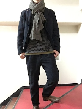 wjk（ダヴルジェイケイ）の「down muffler（マフラー）」 - WEAR