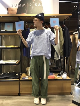 「BEAMS BOY（ビームスボーイ）のアイテム（アクセサリー）」を使った、アーチョ choさん（メンズ・171cm）の夏コーディネート