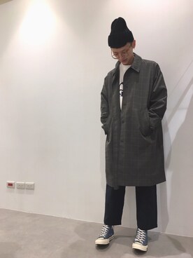 「fall style」｜「アイテム（その他アウター）」を使った、アーチョ choさん（メンズ・171cm）の秋コーディネート