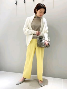 KAWAMURAさん（レディース・160cm）の秋コーディネート