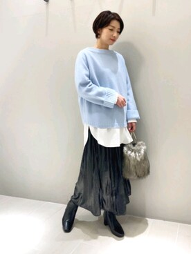 KAWAMURAさん（レディース・160cm）の秋コーディネート