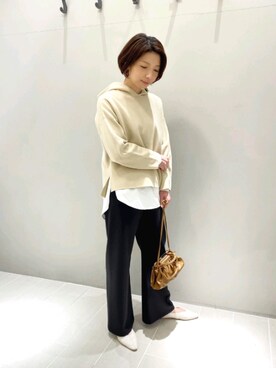 KAWAMURAさん（レディース・160cm）の冬コーディネート