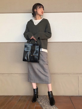 ちゃんおのさん（レディース・166cm）の秋コーディネート