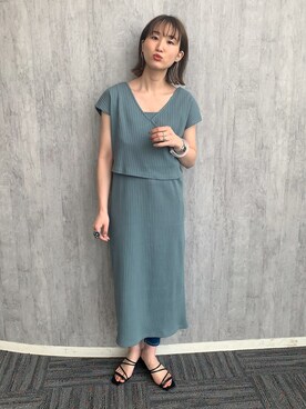 Lowrys Farm ローリーズファーム の カシュクールレイヤード2pワンピース 80 ワンピース Wear Lowrys Farm ローリーズファーム の カシュクールレイヤード2pワンピース 80 ワンピース Wear