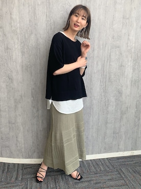 ちゃんおのさん(レディース・166cm)の春コーディネート