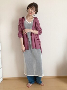 ちゃんおのさん（レディース・166cm）の春コーディネート