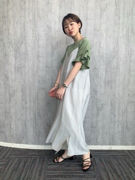 ちゃんおのさん（レディース・166cm）の春コーディネート