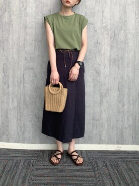 ちゃんおのさん(レディース・166cm)の夏コーディネート