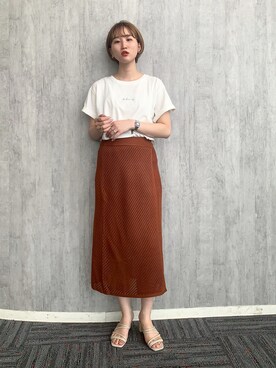 ちゃんおのさん(レディース・166cm)の夏コーディネート