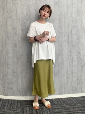 ちゃんおのさん（レディース・166cm）の夏コーディネート