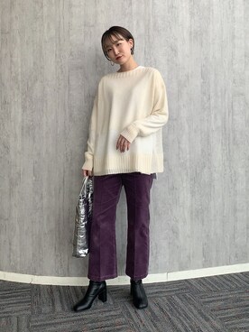 ちゃんおのさん（レディース・166cm）の秋コーディネート