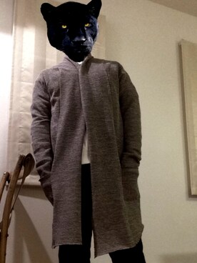 「ZARA（ザラ）のアイテム（モッズコート）」を使った、ブラックパンサーさん（メンズ・168cm）の冬コーディネート