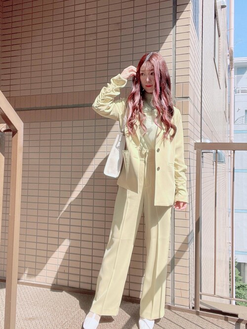 chiiie|HAREのテーラードジャケットを使ったコーディネート - WEAR