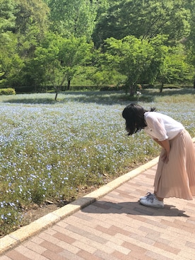 「レーストップス」｜Kan*nA❤︎さん（キッズ・150cm）の春コーディネート