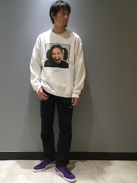 松下 和貴さん（メンズ・177cm）の秋コーディネート