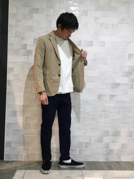 「KANTIAN」｜松下 和貴さん（メンズ・177cm）の冬コーディネート