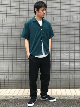 松下 和貴さん（メンズ・177cm）の夏コーディネート