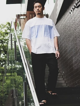 松下 和貴さん(メンズ・177cm)の夏コーディネート