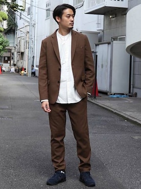 松下 和貴さん(メンズ・177cm)の秋コーディネート