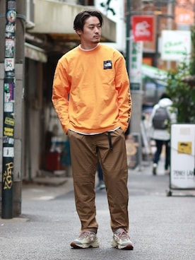 松下 和貴さん（メンズ・177cm）の春コーディネート