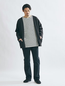 松下 和貴さん(メンズ・177cm)の春コーディネート