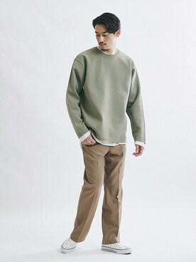 松下 和貴さん（メンズ・177cm）の春コーディネート