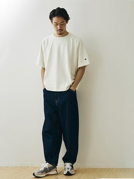 松下 和貴さん(メンズ・177cm)の春コーディネート