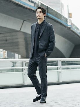 松下 和貴さん（メンズ・177cm）の春コーディネート