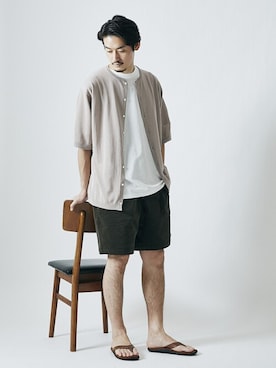 松下 和貴さん（メンズ・177cm）の春コーディネート