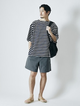 松下 和貴さん(メンズ・177cm)の夏コーディネート