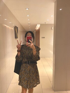 「ba&sh（バッシュ）のアイテム」を使った、Winky さん（レディース・150cm）の冬コーディネート