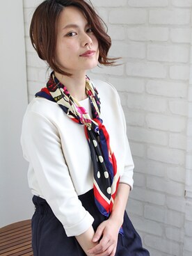 「LALA（ララ）のアイテム」を使った、LALABoutiqueさん（レディース・160cm）の春コーディネート